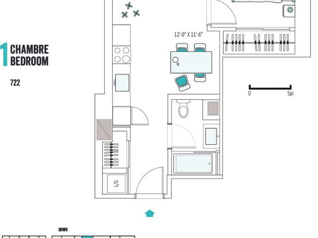 Apartment for rent in St. Leonard's, Quebec