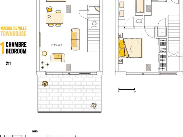 Apartment for rent in Ville-Marie, Montréal
