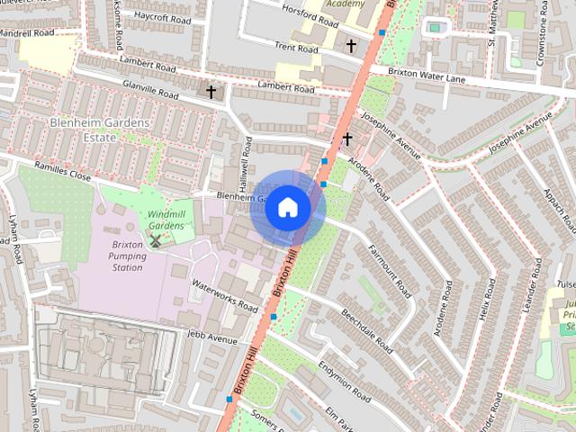 Apartment for rent in Blenheim Gardens Estate, Greater London