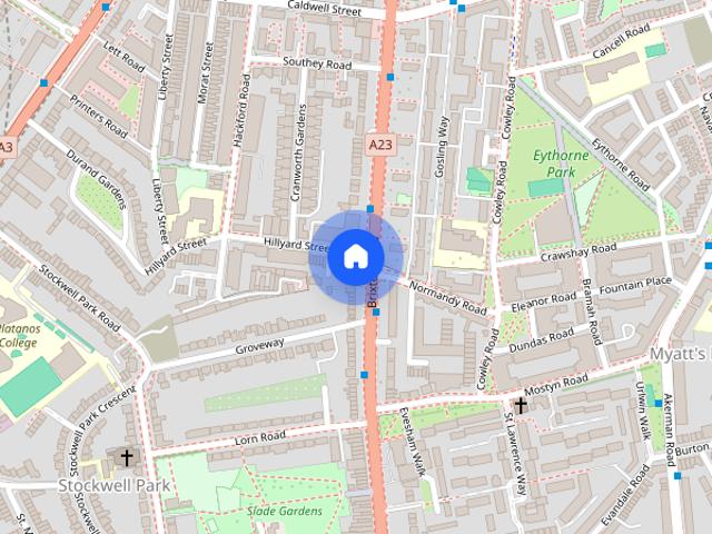 Apartment for rent in Oval, Greater London