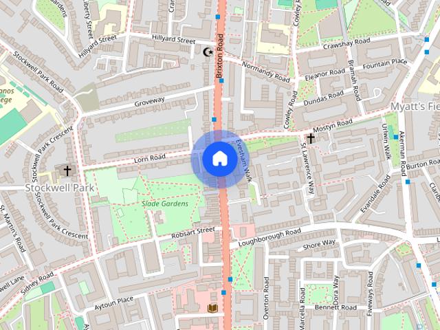 Apartment for rent in Oval, Greater London
