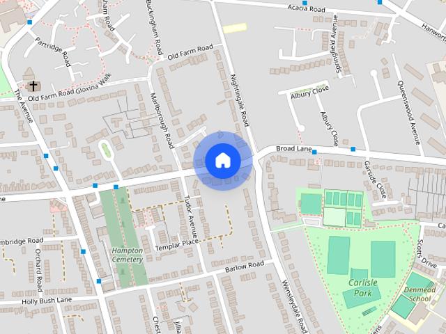 House for rent in Hampton, Greater London