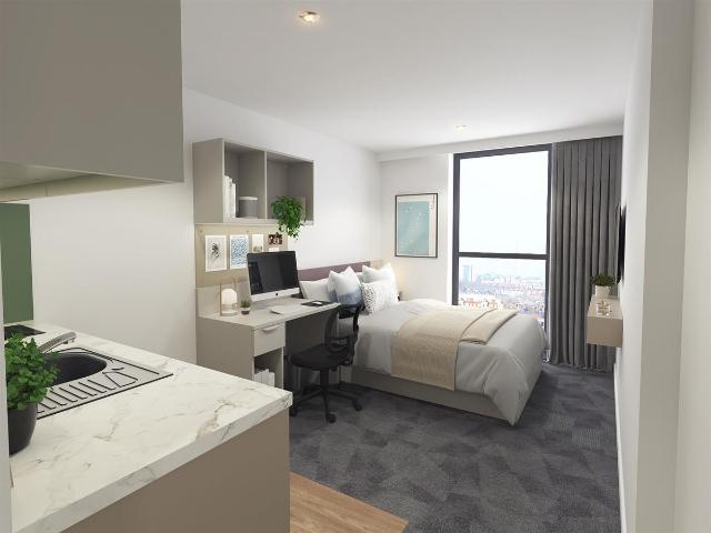 Studio for rent in City Centre, South Yorkshire