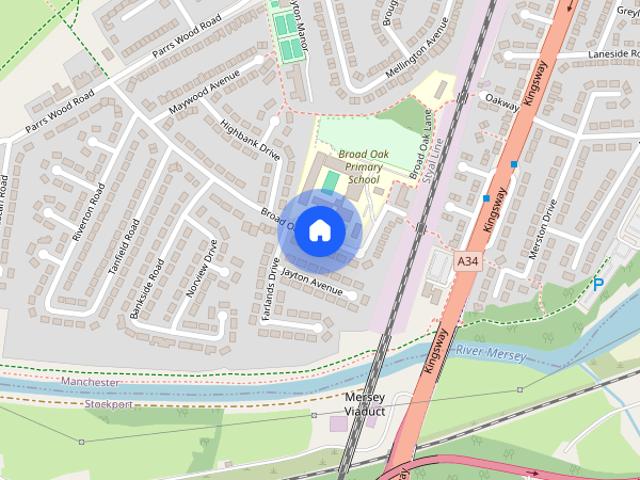 House for rent in Georgia, Greater Manchester