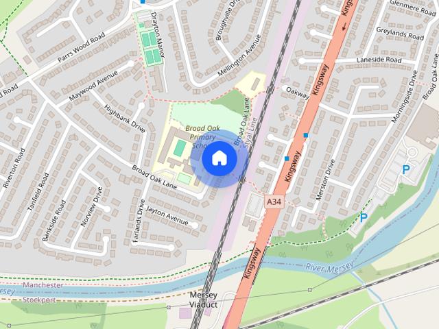 House for rent in Georgia, Greater Manchester