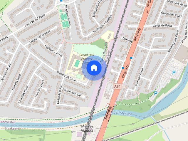 House for rent in Georgia, Greater Manchester