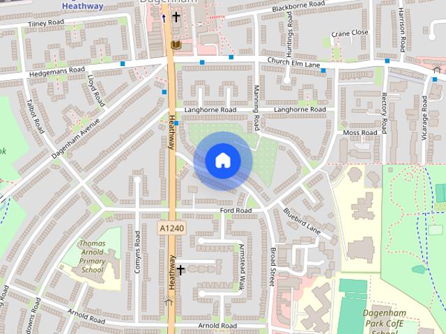 House for rent in London Borough of Barking and Dagenham, Greater London