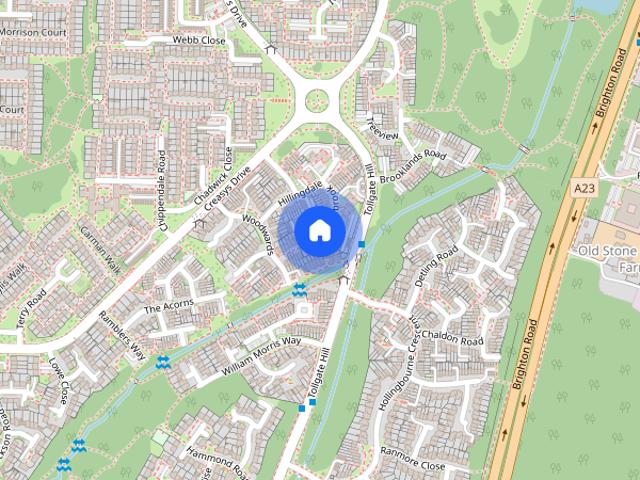 House for rent in Broadfield, Glynde