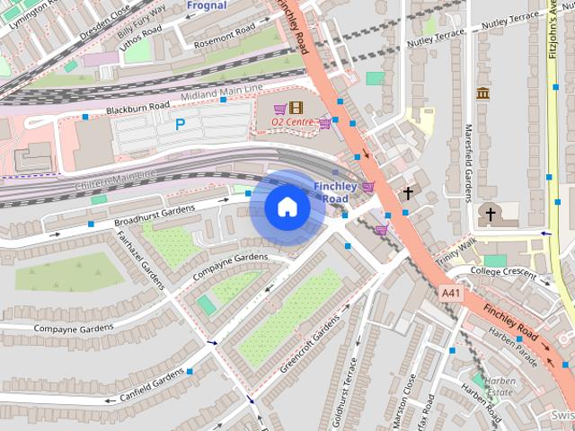 Apartment for rent in West Hampstead, South Hampstead