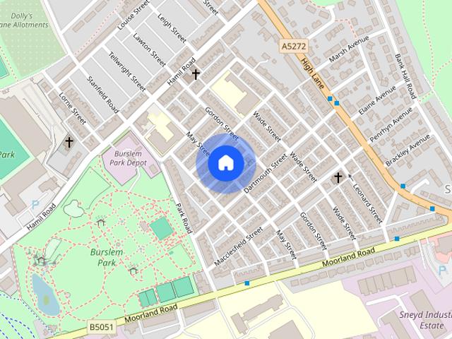 House for rent in Burslem, Stoke-on-Trent
