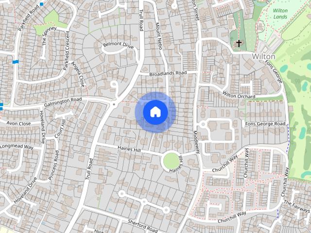 Apartment for rent in Sherford, Rumwell