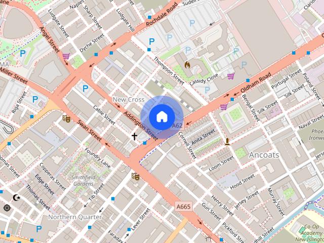 Apartment for rent in New Cross, Manchester