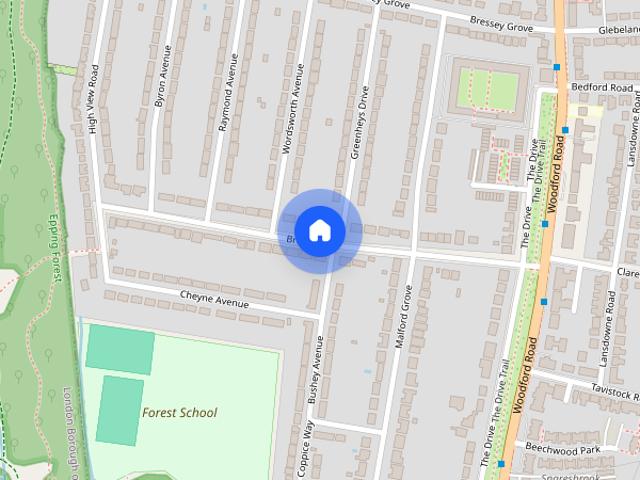 House for rent in London Borough of Redbridge, Greater London