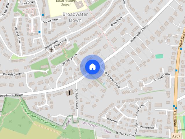 Apartment for rent in Broadwater Down, Sandown Park