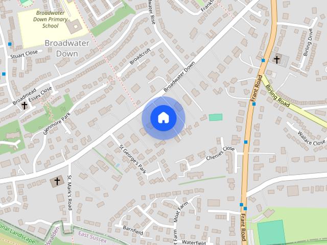Apartment for rent in Broadwater Down, Sandown Park
