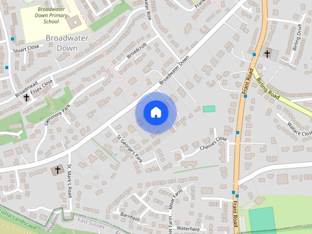 Apartment for rent in Broadwater Down, Sandown Park