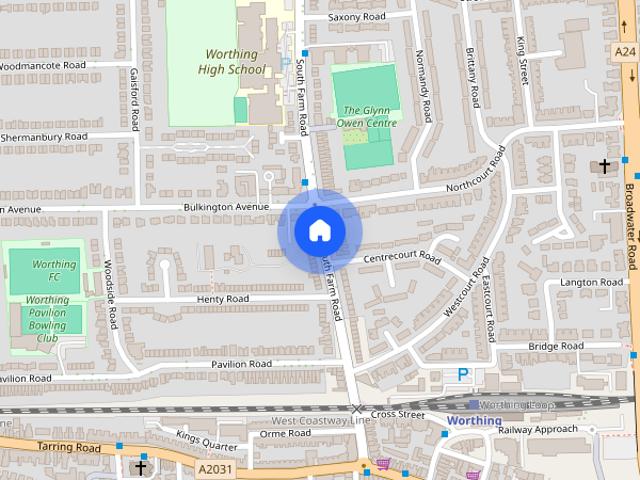 Apartment for rent in Worthing, West Sussex