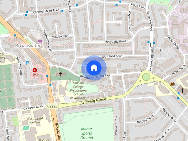 Apartment for rent in Broadwater, Worthing