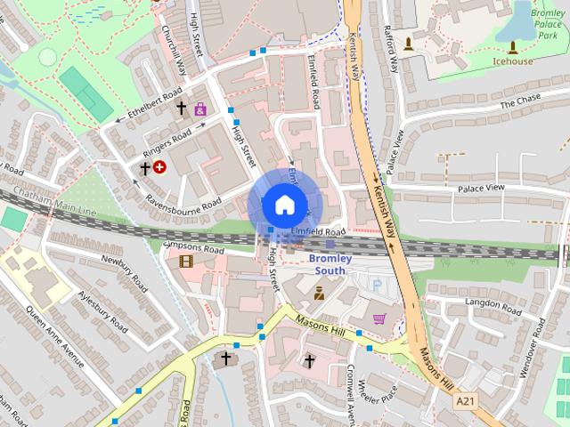 Apartment for rent in Widmore, Greater London
