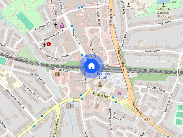 Apartment for rent in Widmore, Greater London