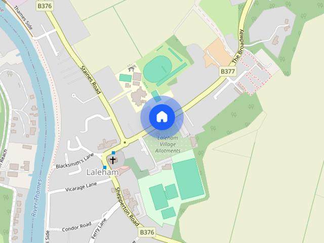 Apartment for rent in Laleham, Spelthorne