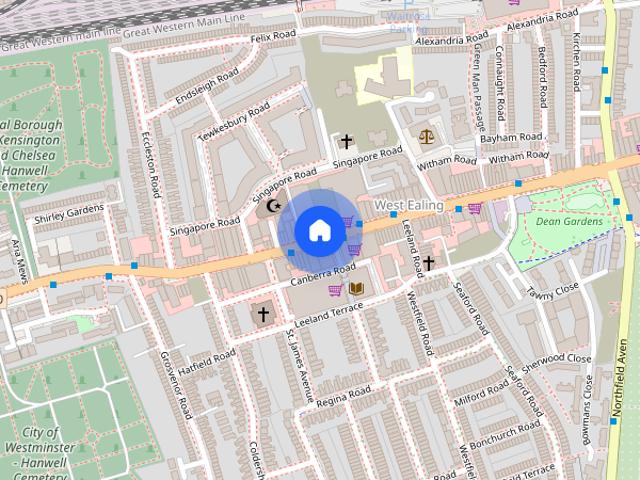 Apartment for rent in London Borough of Ealing, Hanwell