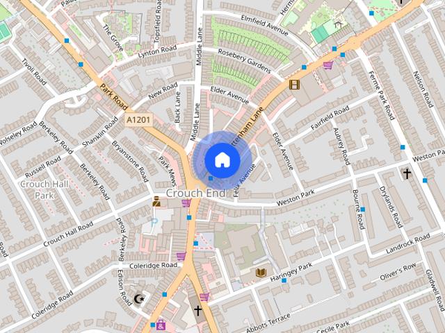 Apartment for rent in Topsfield Parade, Greater London