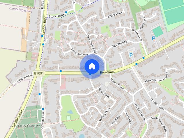 House for rent in Yaxley, Huntingdonshire