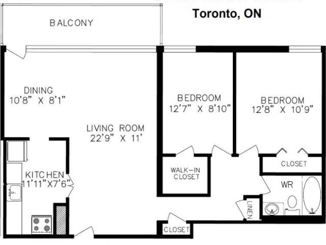 Apartment for rent in Woburn, Ontario