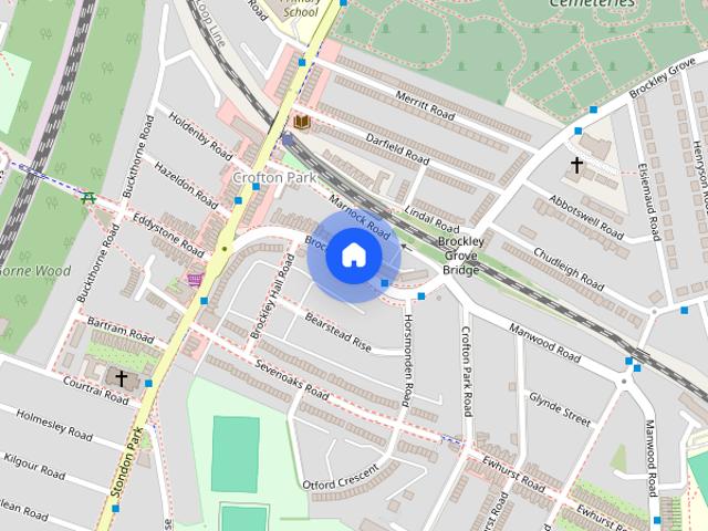 House for rent in London Borough of Lewisham, Brockley