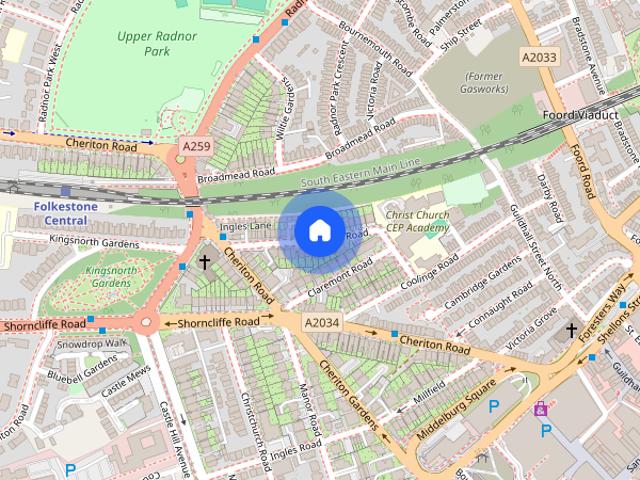 Apartment for rent in Folkestone