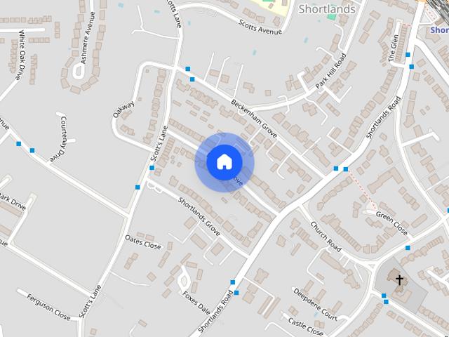 Apartment for rent in Shortlands, Greater London