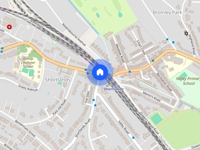 Apartment for rent in Shortlands, Greater London