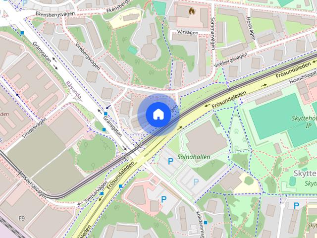 Lägenhet hyra i Solna, Stockholm