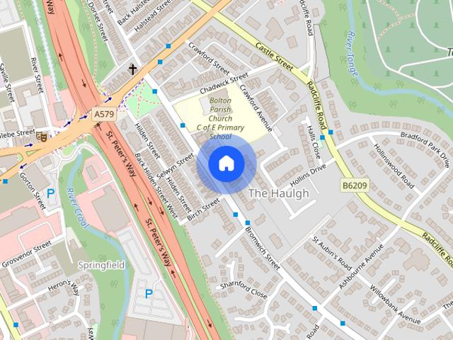 Apartment for rent in Burnden, Lee Bank