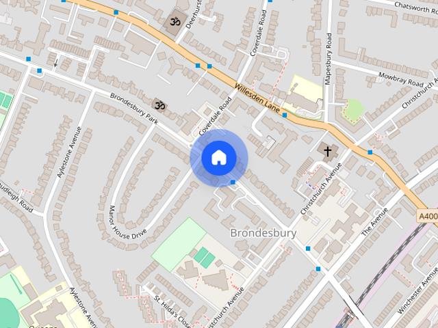 Apartment for rent in Brondesbury, Greater London