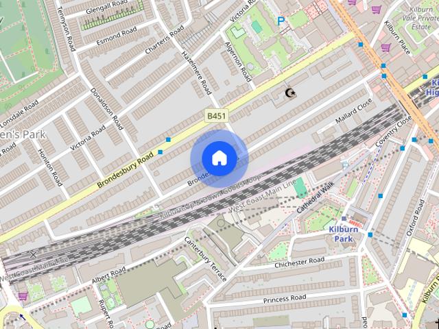 Apartment for rent in Queen's Park, Cat Hill