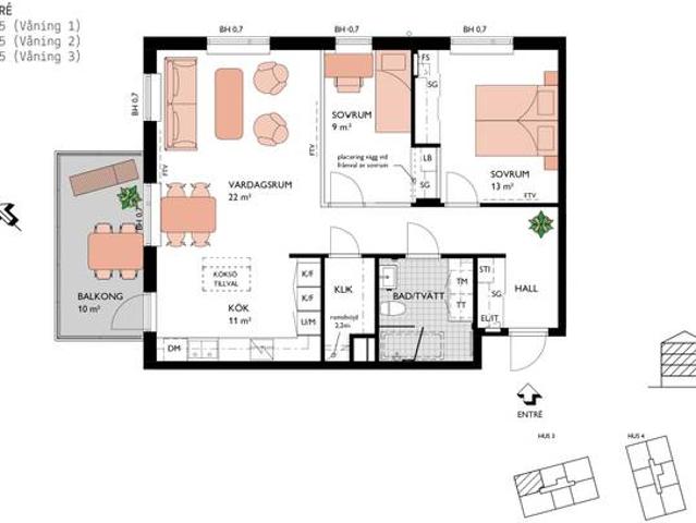 Bostad till salu i Kungsbacka, Halland