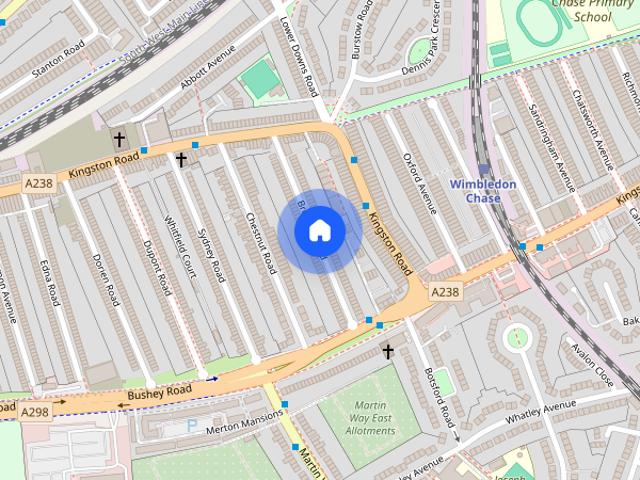 House for rent in London Borough of Merton, Raynes Park