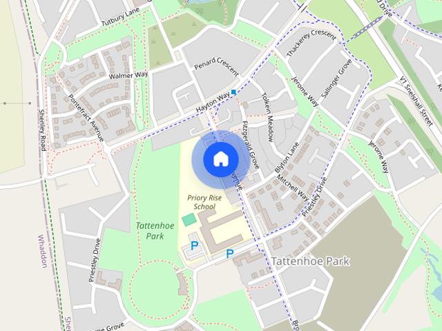 House for rent in Tattenhoe Park, Shenley Brook End