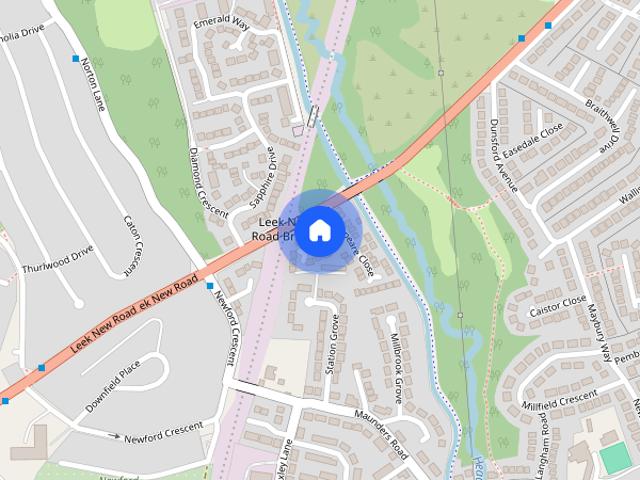 House for rent in Norton-Le-Moors, Baddeley Green