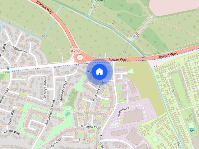 House for rent in Bersted, Clapham