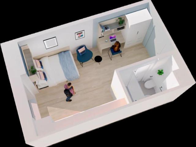 Studio for rent in Queen's Quarter, Northern Ireland