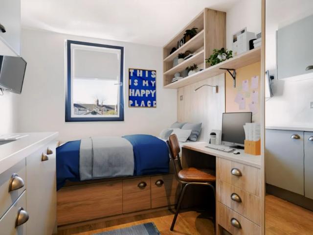 Studio for rent in Plasnewydd, Falcon Lodge