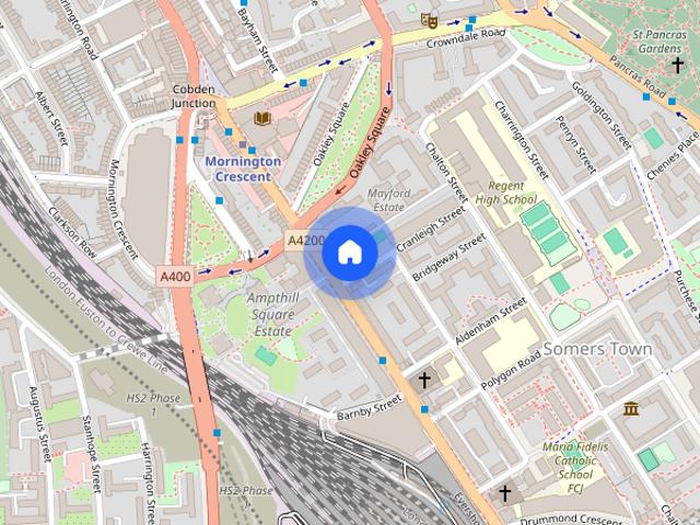 Apartment for rent in London Borough of Camden, Greater London