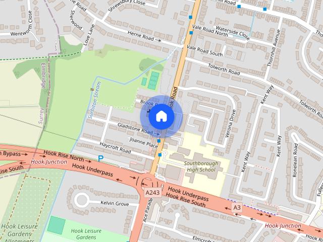 Apartment for rent in Hook, Greater London