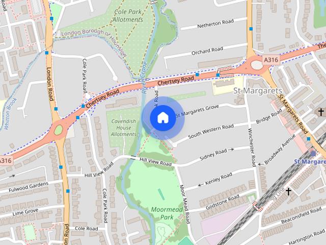 House for rent in St Margarets, Greater London