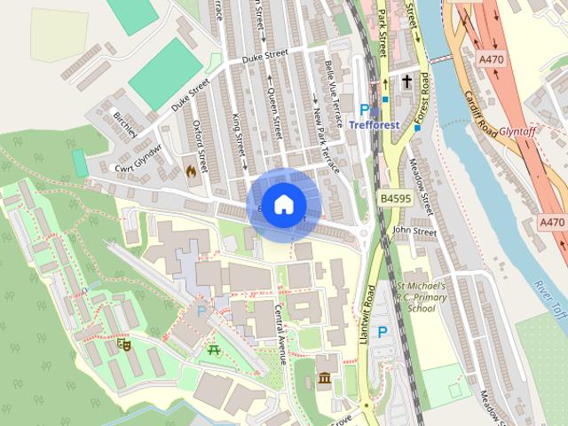 Apartment for rent in Hawthorn, Pontypridd