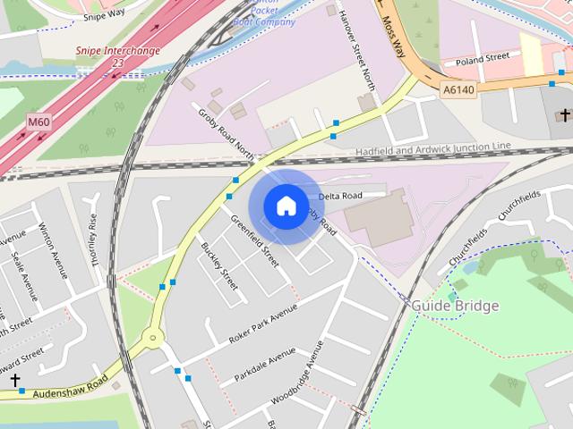 House for rent in Guide Bridge, Greenheys