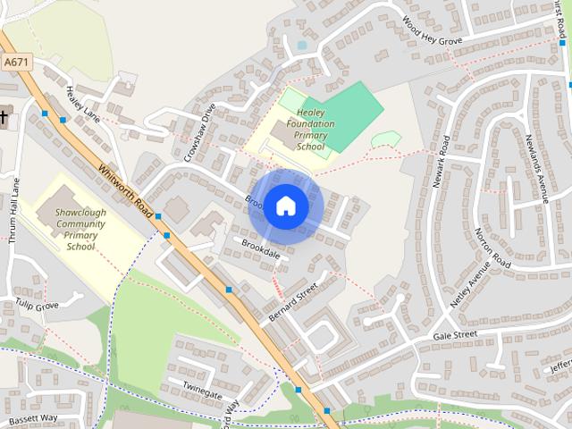 House for rent in Burnedge, Greater Manchester